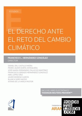 El derecho ante el reto del cambio climático (Papel + e-book)