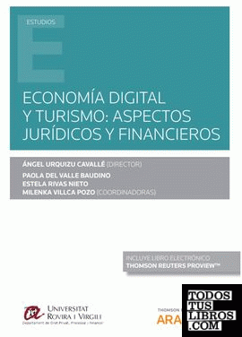 Economía digital y turismo: aspectos jurídicos y financieros (Papel + e-book)