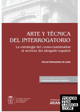 Arte y técnica del interrogatorio (Personalización especial ICAM) (Papel + e-book)