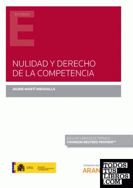 Nulidad y Derecho de la Competencia  (Papel + e-book)