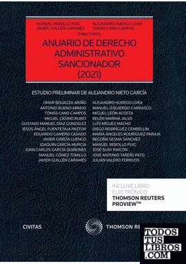 Anuario de Derecho Administrativo sancionador 2021 (Papel + e-book)