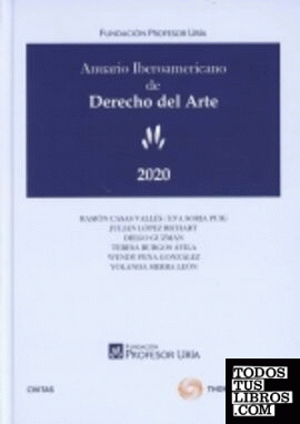 Anuario Iberoamericano de Derecho del Arte 2020 (Papel + e-book)