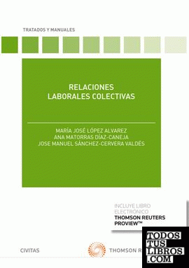 Relaciones laborales colectivas(No activiti) (Papel + e-book)