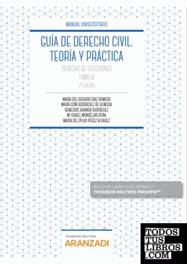 Guía de Derecho Civil. Teoría y práctica (Tomo VI) (Papel + e-book)