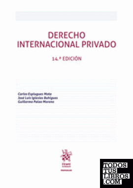 Derecho Internacional Privado 14ª Edición 2020