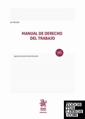 Manual de Derecho del Trabajo 10ª Edición 2020