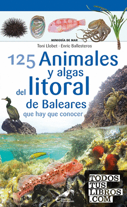 125 Animales y algas del litoral de Baleares que hay que conocer