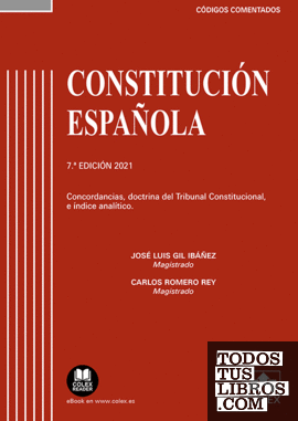 Constitución Española - Código comentado