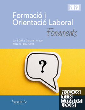 Formació i orientació laboral. Fonaments Ed. 2023
