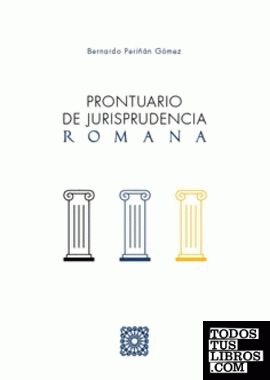 Prontuario de jurisprudencia romana