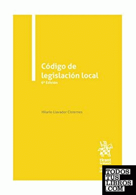 Código de legislación local 6ª Edición 2021