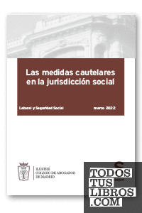 Las medidas cautelares en la jurisdicción social. COLECTIVOS