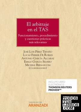 El arbitraje en el TAS (Papel + e-book)