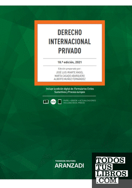 Derecho Internacional Privado (Papel + e-book)
