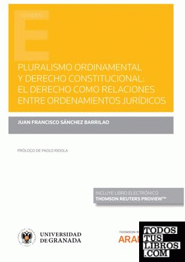 Pluralismo ordinamental y derecho constitucional: El derecho como relaciones entre ordenamientos jurídicos (Papel + e-book)