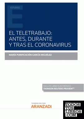 El teletrabajo: antes, durante y tras el coronavirus (Papel + e-book)