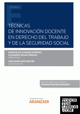 Técnicas de innovación docente en Derecho del Trabajo y de la Seguridad Social (Papel + e-book)