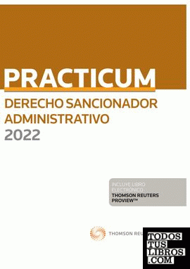 Practicum de derecho sancionador administrativo 2022 (Papel + e-book)