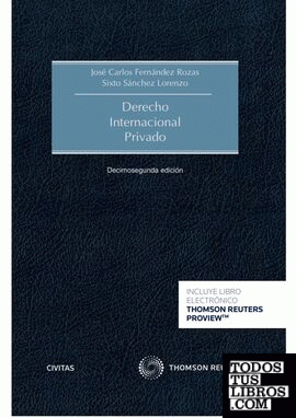 Derecho internacional privado (Papel + e-book)