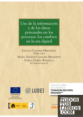 Uso de la información y de los datos personales en los procesos: los cambios en la era digital (Papel + e-book)