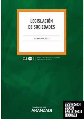 Legislación de sociedades (Papel + e-book)