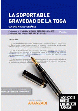 La soportable gravedad de la Toga (Papel + e-book)