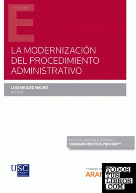 La modernización del procedimiento administrativo (Papel + e-book)