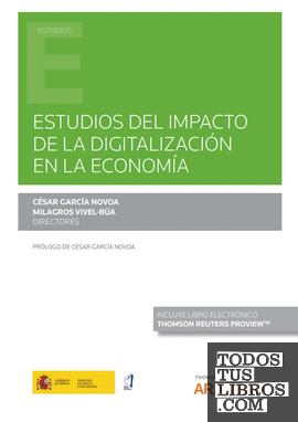 Estudios del impacto de la digitalización en la economía (Papel + e-book)
