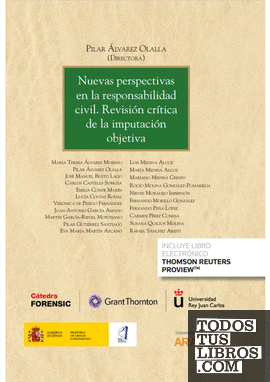 Nuevas perspectivas en la responsabilidad civil. Revisión crítica de la imputación objetiva (Papel + e-book)