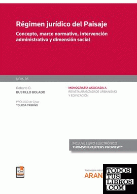 Régimen jurídico del Paisaje (Papel + e-book)