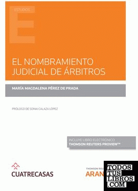 El nombramiento judicial de árbitros (Papel + e-book)