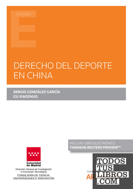 Derecho del deporte en China (Papel + e-book)
