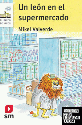 Un león en el supermercado