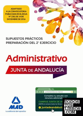 Supuestos Prácticos de Administrativo de la Junta de Andalucía. Preparación del 2º ejercicio