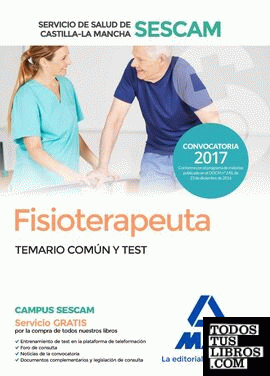 Fisioterapeuta del Servicio de Salud de Castilla-La Mancha (SESCAM). Temario común y test