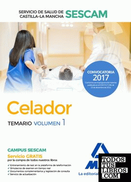 Celador del Servicio de Salud de Castilla-La Mancha (SESCAM). Temario volumen 1