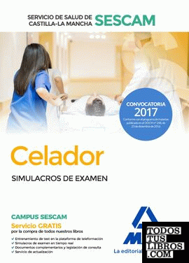 Celador del Servicio de Salud de Castilla-La Mancha (SESCAM). Simulacro de examen