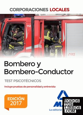 Bombero y Bombero-Conductor. Test Psicotécnicos