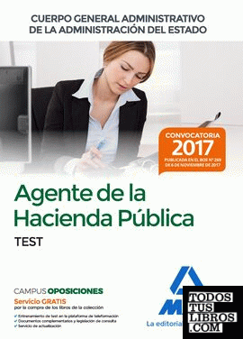 Agentes de la Hacienda Pública Cuerpo General Administrativo de la Administración del Estado. Test