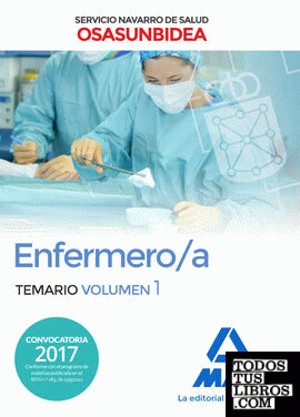 Enfermero/a del Servicio Navarro de Salud-Osasunbidea. Temario volumen 1