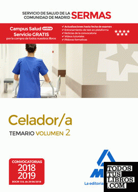 Celador/a del Servicio de Salud de la Comunidad de Madrid. Temario Volumen 2