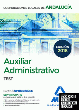 Auxiliar Administrativo de Corporaciones Locales de Andalucía. Test