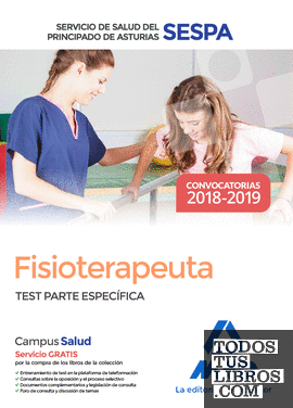 Fisioterapeuta del Servicio de Salud del Principado de Asturias (SESPA). Test Parte Específica