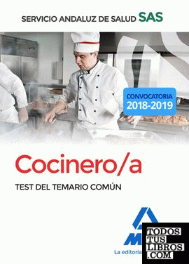 Cocinero/a del Servicio Andaluz de Salud. Test del Temario Común
