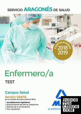Enfermero/a del Servicio Aragonés de Salud. Test