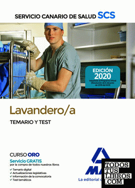 Lavandero/a del Servicio Canario de Salud. Temario y test