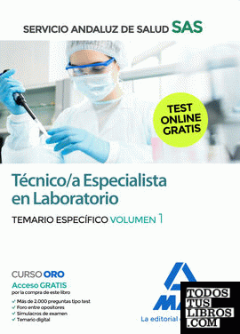 Técnico/a Especialista en Laboratorio del Servicio Andaluz de Salud. Temario específico volumen 1