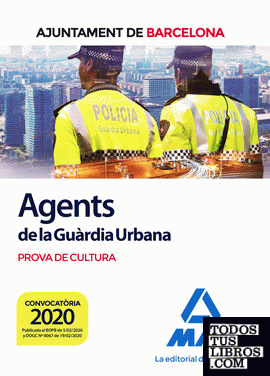 Agents de La Guàrdia Urbana de L'Ajuntament de Barcelona. Prova de cultura