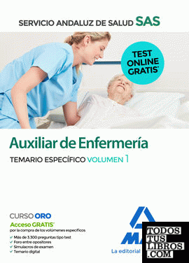 Auxiliar de Enfermería del Servicio Andaluz de Salud. Temario Específico Volumen 1
