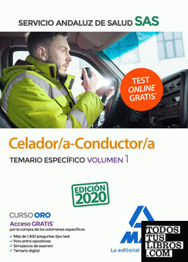 Celador/a-Conductor/a del Servicio Andaluz de Salud. Temario específico volumen 1